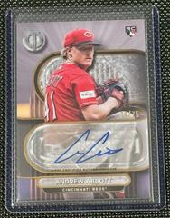 Andrew Abbott [Gold] Baseball Cards 2024 Topps Tribute Autograph Prices