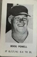 Boog Powell Baseball Cards 1970 Milton Bradley Prices
