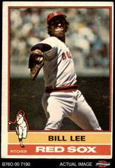 Bill Lee #396 Baseball Cards 1976 O Pee Chee Prices