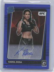 Karol Rosa [Signature Blue] #102 Ufc Cards 2022 Panini Donruss Optic UFC Prices