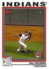 Alex Escobar #436 Baseball Cards 2004 Topps Prices