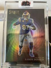 Aaron Donald [Gold] #CW-13 Football Cards 2022 Panini Select Color Wheel Prices
