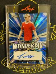 Finley McAllister [Prismatic Blue] Soccer Cards 2022 Leaf Metal Wonderkid Autographs Prices