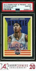 Anthony Davis Autograph #37 Basketball Cards 2012 Panini Past & Present Prices