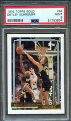 Detlef Schrempf Basketball Cards 1992 Topps Gold Prices