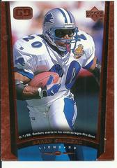 Barry Sanders [Bronze] Football Cards 1998 Upper Deck Prices