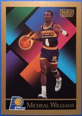 Micheal Williams [foil wrapper] Basketball Cards 1990 Skybox Prices