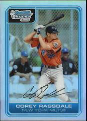 Corey Ragsdale [Gold Refractor] #BC50 Baseball Cards 2006 Bowman Chrome Prospects Prices