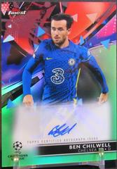 Ben Chilwell [Green] #BA-BC Soccer Cards 2021 Topps Finest UEFA Champions League Autographs Prices