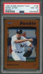 Derek Jeter [Series 1] Baseball Cards 1996 Score Dugout Collection Prices