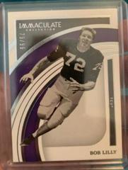 Bob Lilly #27 Football Cards 2022 Panini Immaculate Collegiate Prices