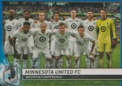 Minnesota United FC [Blue] Soccer Cards 2020 Topps MLS Prices