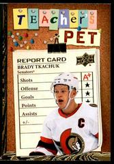 Brady Tkachuk [Gold] #TP-7 Hockey Cards 2023 Upper Deck Teachers Pet Prices