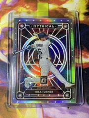 Trea Turner [Holo] #MTH-4 Baseball Cards 2022 Panini Donruss Optic Mythical Prices