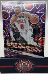 Zach LaVine [Purple] #16 Basketball Cards 2022 Panini Mosaic Breakaway Prices