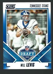 Will Levis [Showcase] #5 Football Cards 2023 Panini Score NFL Draft Prices