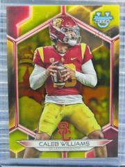 Caleb Williams [Yellow] #100 Football Cards 2023 Bowman's Best University Prices