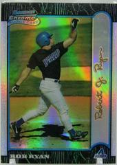 Rob Ryan [Refractor] Baseball Cards 1999 Bowman Chrome Gold Prices