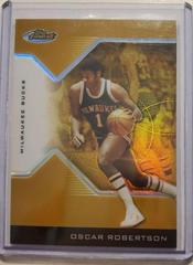 Oscar Robertson #134 Basketball Cards 2004 Finest Prices