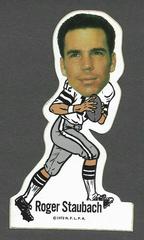 Roger Staubach Football Cards 1972 NFLPA Vinyl Stickers Prices
