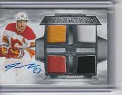Sean Monahan [Autograph] Hockey Cards 2021 Upper Deck The Cup Foundations Quad Jersey Prices