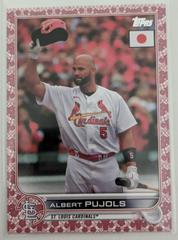Albert Pujols [Cherry Blossom] #34 Baseball Cards 2022 Topps Japan Edition Prices