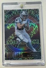Christian McCaffrey [Green and Black Snakeskin] Football Cards 2021 Panini Select Numbers Prices