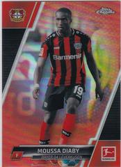 Moussa Diaby [Red Refractor] Soccer Cards 2021 Topps Chrome Bundesliga Prices