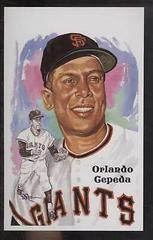 Orlando Cepeda Baseball Cards 1999 Perez Steele HOF Postcard Prices