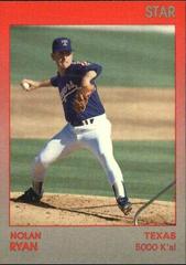 Nolan Ryan [5000 K's! Glossy] Baseball Cards 1991 Star Ryan Prices