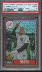 Aaron Judge [Red] #T87C-37 Baseball Cards 2022 Topps Silver Pack 1987 Chrome Prices