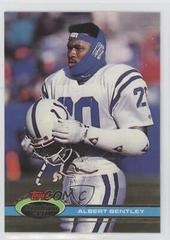 Albert Bentley [Super Bowl XXVI] Football Cards 1991 Stadium Club Prices