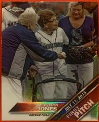 Evelyn Jones [Orange Refractor] #FPC-3 Baseball Cards 2016 Topps Chrome First Pitch Prices