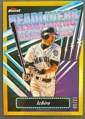 Ichiro [Gold] Baseball Cards 2023 Topps Finest Headliners Prices