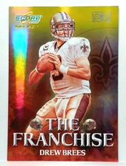 Drew Brees #F-10 Football Cards 2008 Panini Score Franchise Prices
