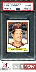Roberto Alomar Baseball Cards 1989 Panini Stickers Prices