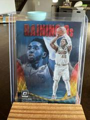 Donovan Mitchell [Red Gold Wave] #4 Basketball Cards 2022 Panini Donruss Optic Raining 3s Prices