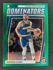 Stephen Curry [Green] #7 Basketball Cards 2022 Panini Donruss Optic Elite Dominators Prices
