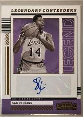 Sam Perkins [Gold] Basketball Cards 2021 Panini Contenders Legendary Autographs Prices