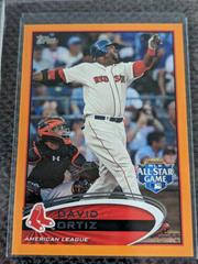 David Ortiz [Orange] Baseball Cards 2012 Topps Update Prices