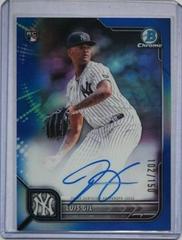 Luis Gil [Blue Refractor] #CRA-LG Baseball Cards 2022 Bowman Chrome Rookie Autographs Prices