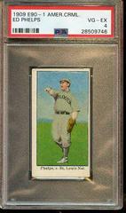 Ed Phelps Baseball Cards 1909 E90-1 American Caramel Prices