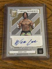 Wes Lee Wrestling Cards 2023 Donruss Elite WWE New Breed Autograph Prices