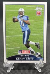 Kenny Britt Football Cards 2009 Topps Kickoff Prices