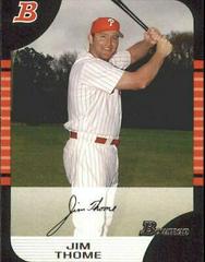 Jim Thome #118 Baseball Cards 2005 Bowman Prices