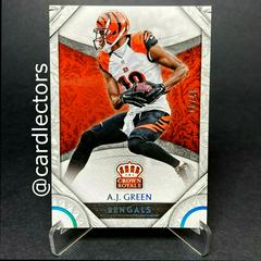 A.J. Green [Platinum] #3 Football Cards 2016 Panini Crown Royale Prices
