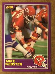Mike Webster #400S Football Cards 1989 Panini Score Supplemental Prices