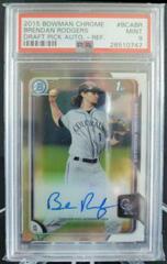 Brendan Rodgers [Refractor] #BCABR Baseball Cards 2015 Bowman Chrome Draft Pick Autograph Prices
