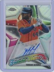 Yordan Alvarez #FSA-YA Baseball Cards 2022 Topps Chrome Future Stars Autographs Prices