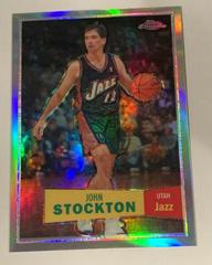 John Stockton [1957 Refractor] Basketball Cards 2007 Topps Chrome Prices